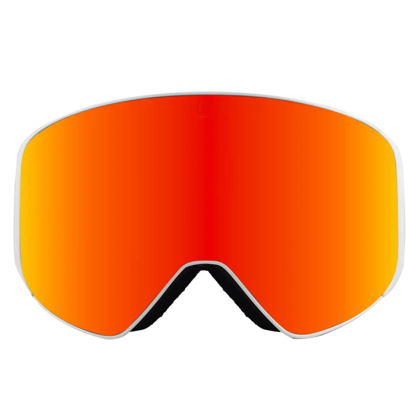 Bloovs Aspen maschera da sci arancio bianco