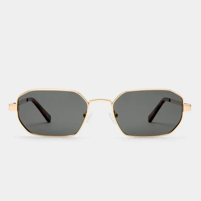 Le Specs Mythic occhiali da sole gold smoke polarizzati
