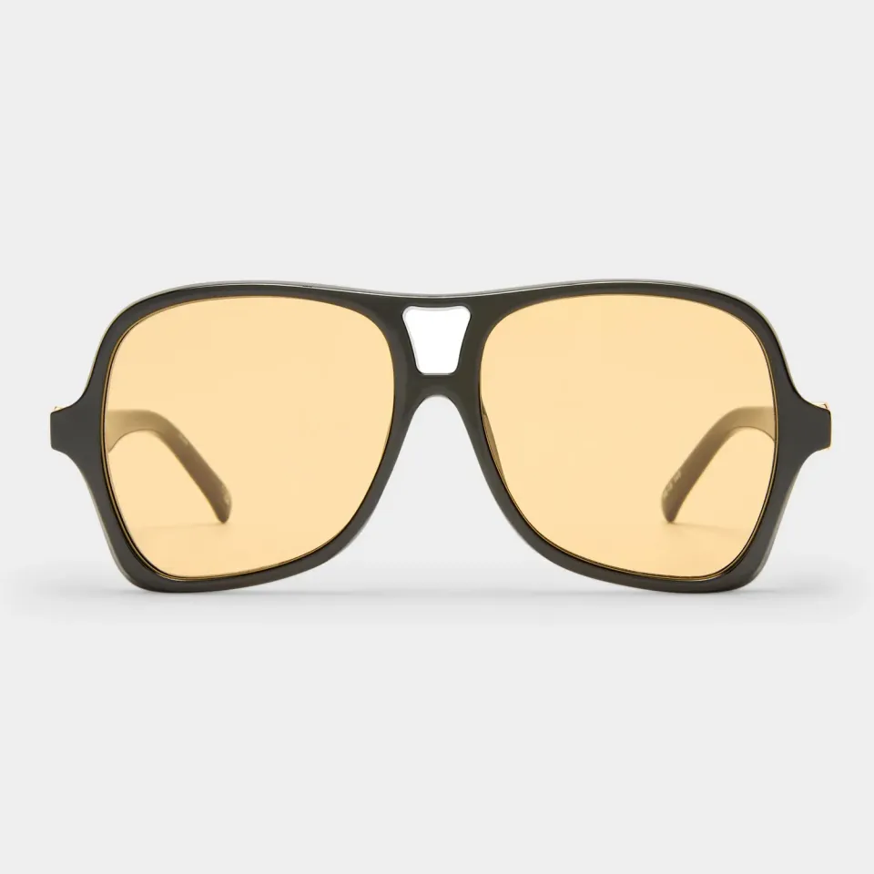 Le Specs Fortune Teller occhiale da sole nero aviator