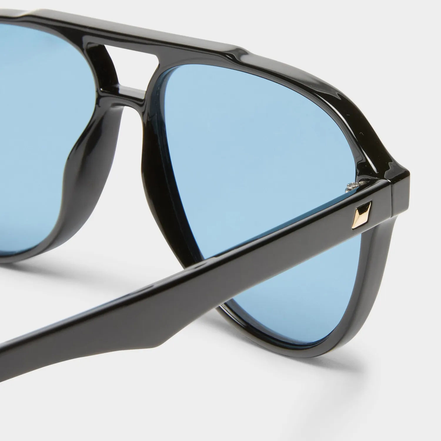 Le Specs Tragic Magic occhiali da sole aviatore nero navy