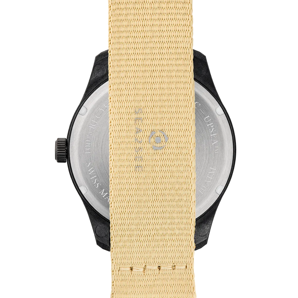 Sea2See Seal 02 orologio 41 mm nero sabbia