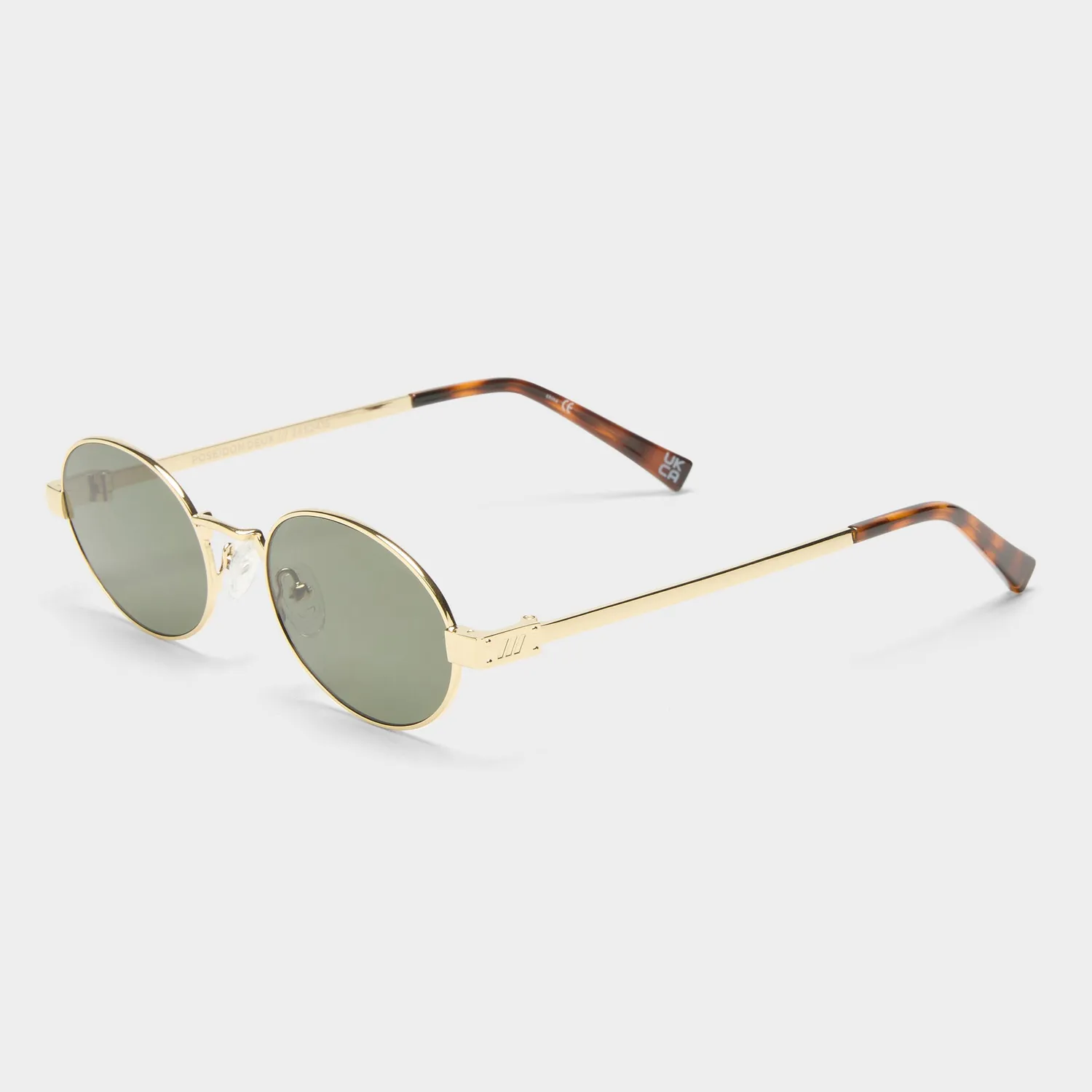 Le Specs Poseidon Deux occhiali da sole gold khaki