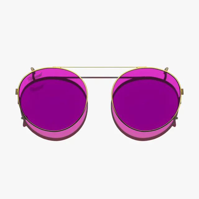 Hemmet Series 2 S2 Tints Purple clip-on viola nero