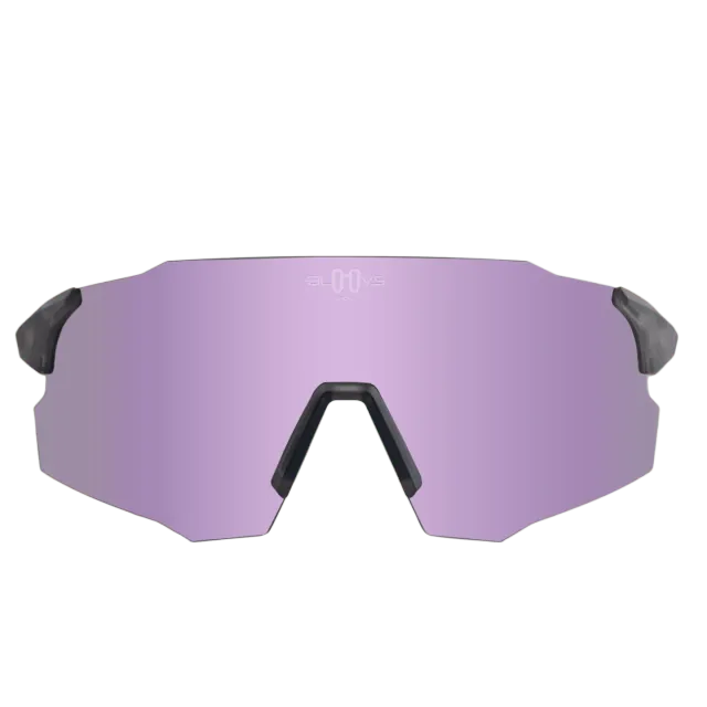 Bloovs Stelvio Crystal Gray Pink occhiale da sole sportivo