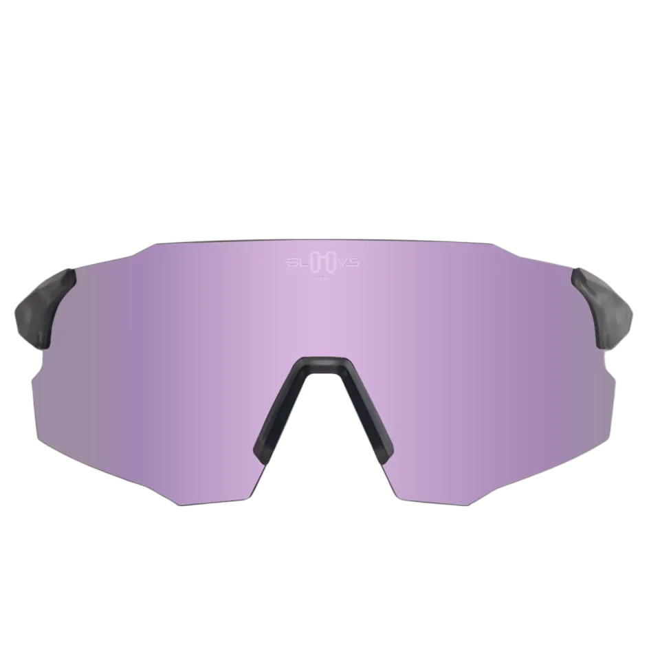Bloovs Stelvio Crystal Gray Pink occhiale da sole sportivo