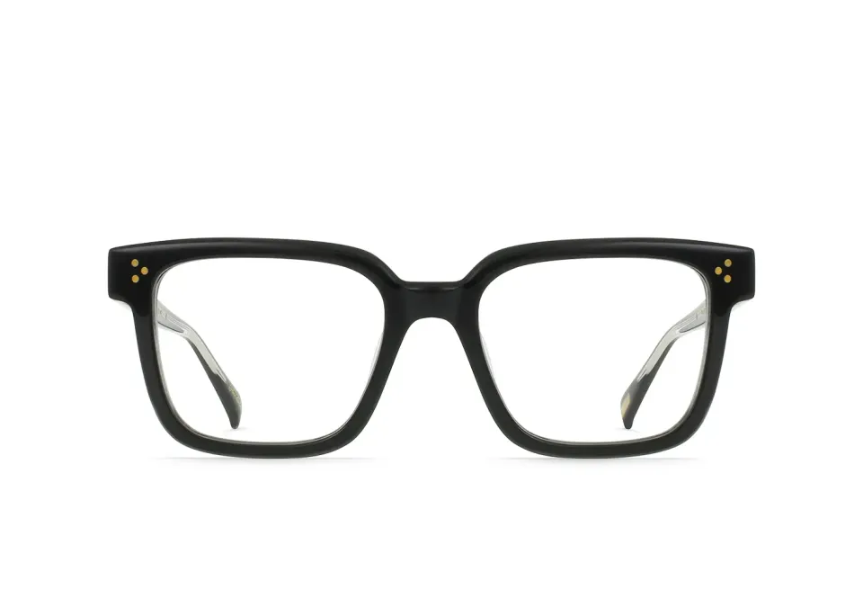 Raen Cleese Crystal Black montatura da vista Clear 53