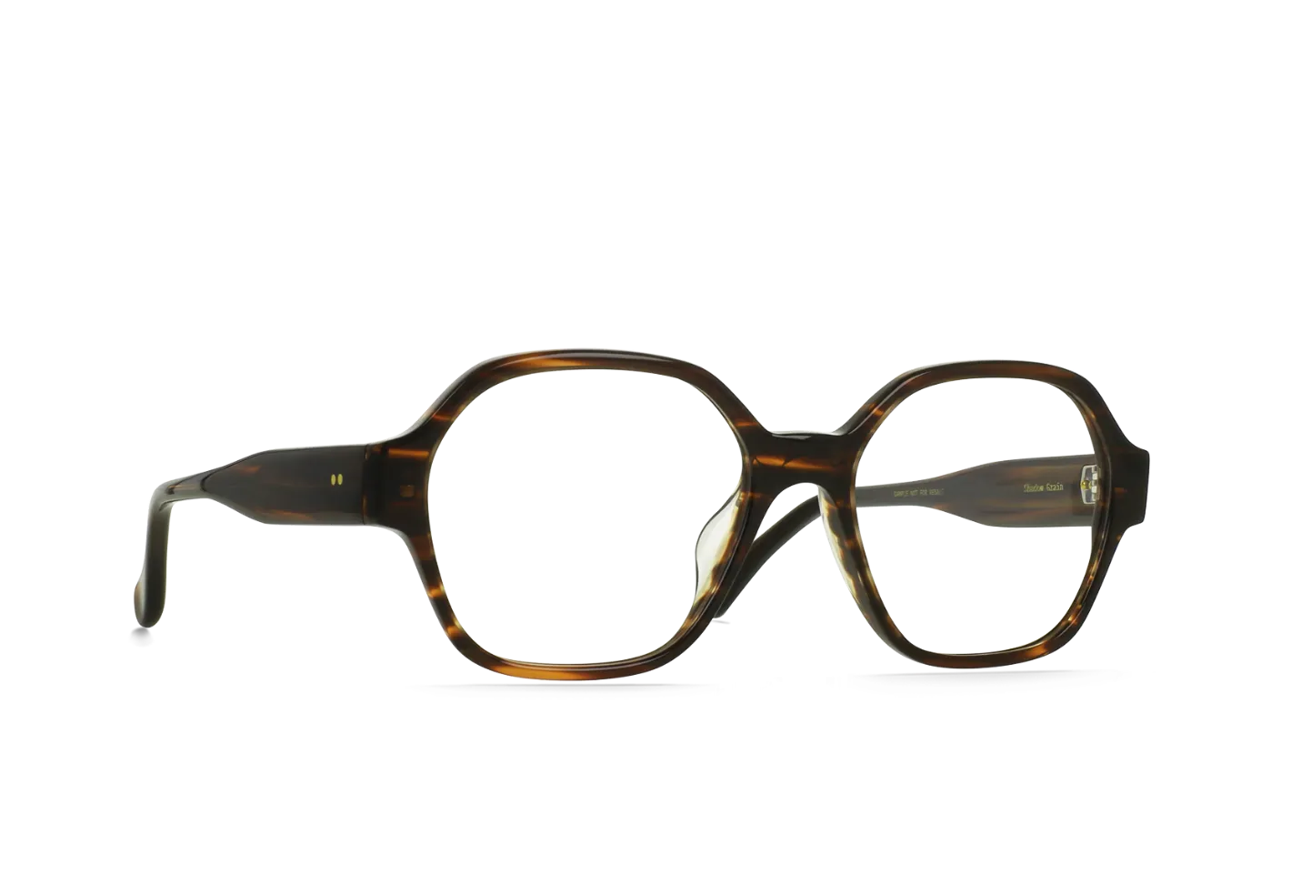 Raen Ellex 52 montatura da vista marrone stretta