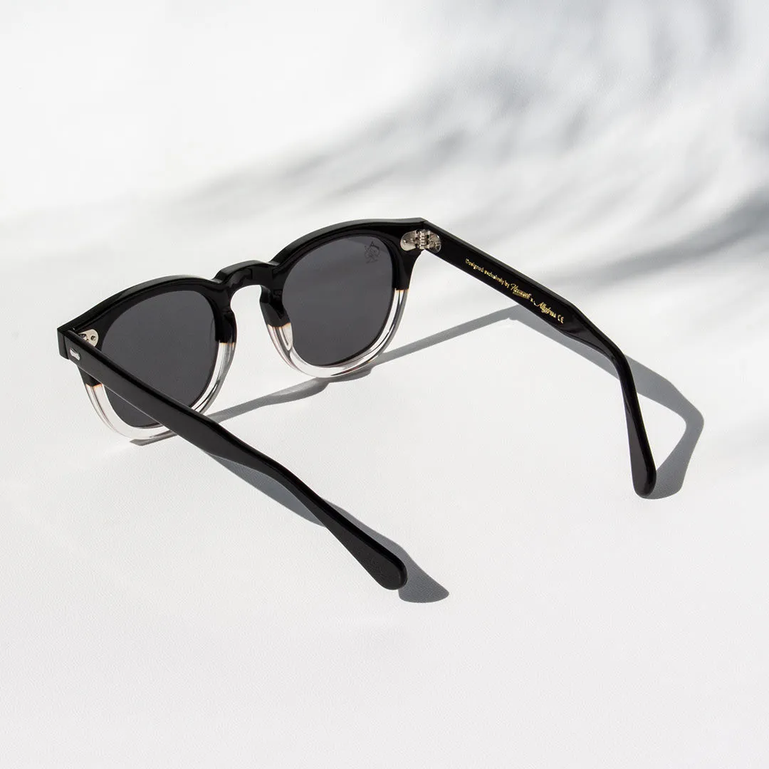 Hemmet HxA Classic Johnny occhiale da sole nero acetato