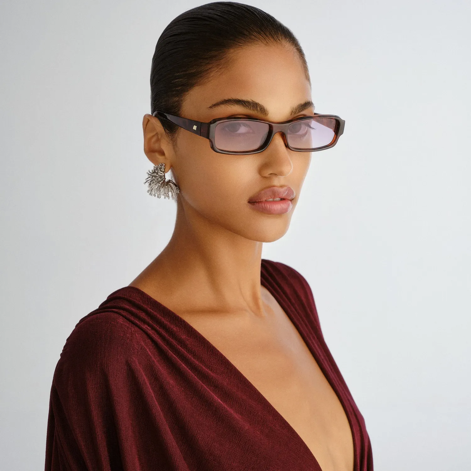 Le Specs Dial Tone occhiale da sole tartarugato fumo