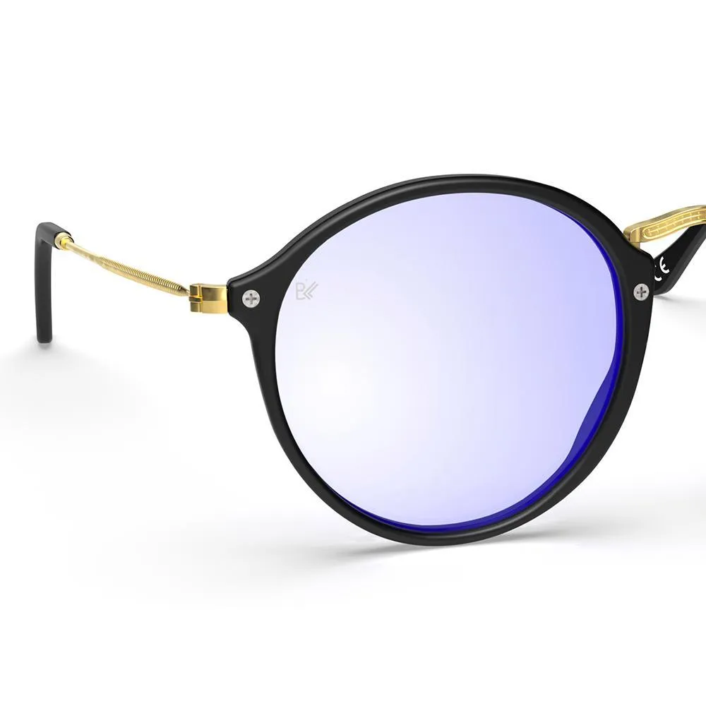 Hemmet Vintage Heritage B+ montatura da vista oro luce blu