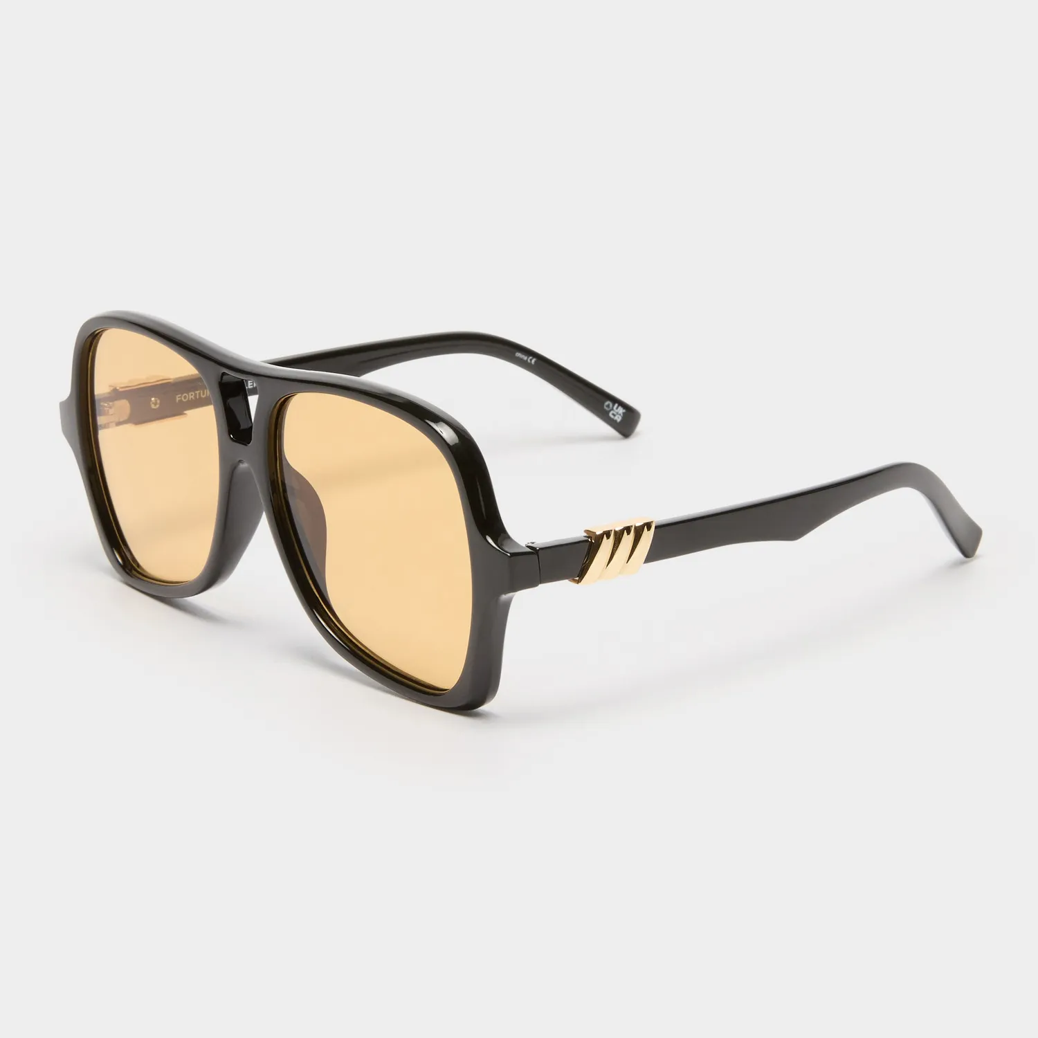 Le Specs Fortune Teller occhiale da sole nero aviator