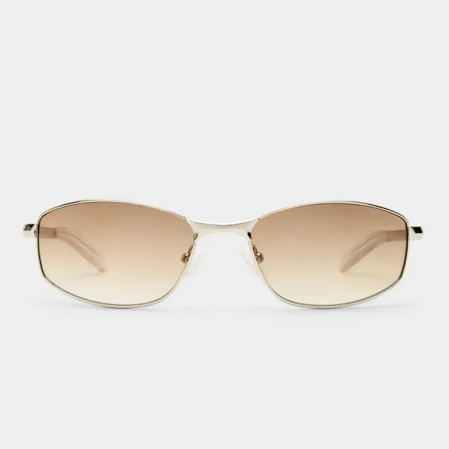 Le Specs Star Beam occhiale da sole argento sfumato