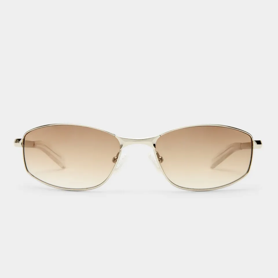 Le Specs Star Beam occhiale da sole argento sfumato