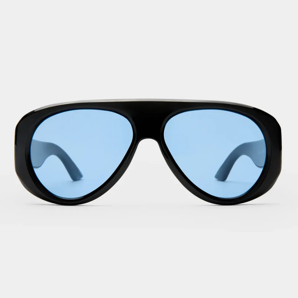 Le Specs Dream Boat occhiali aviator black blue mono