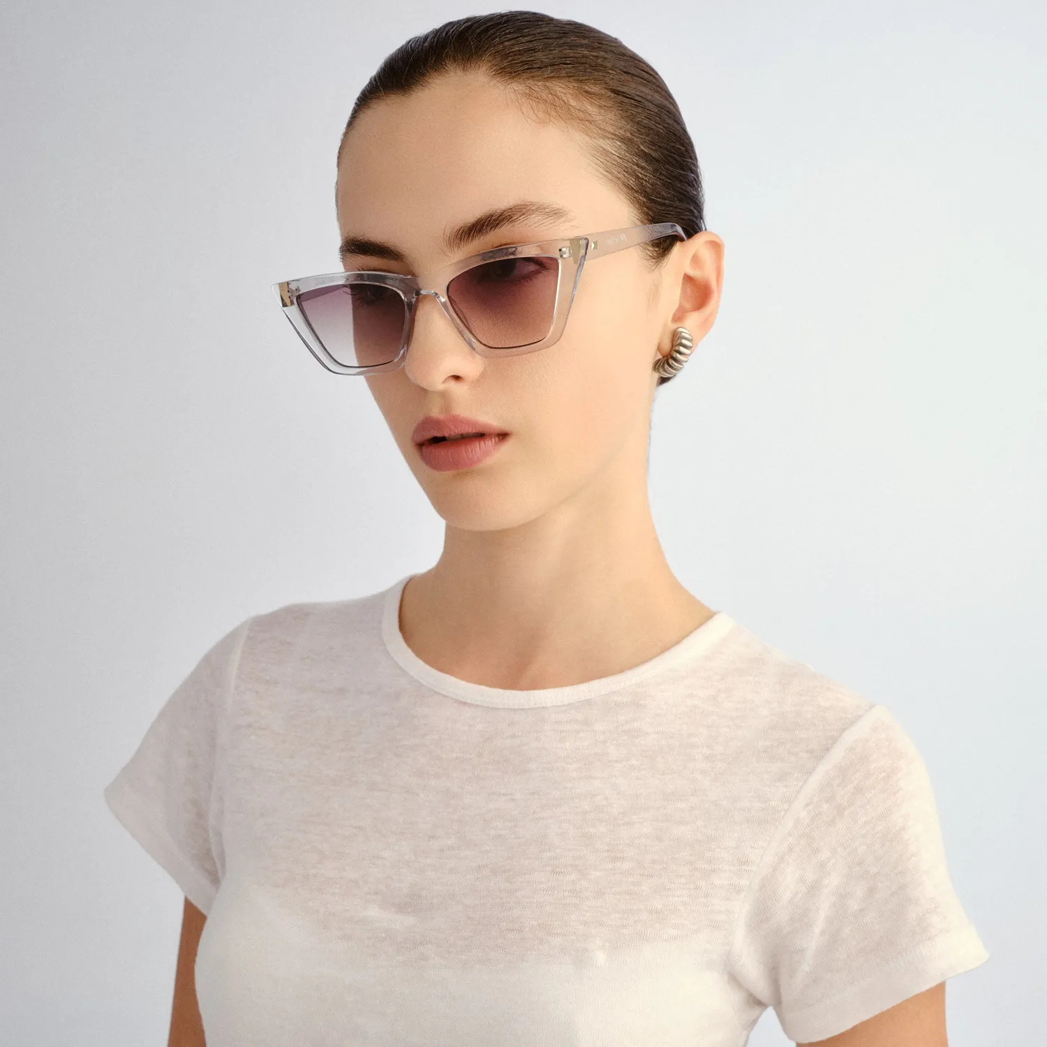 Le Specs Velodrome occhiale da sole Smoke cat-eye donna