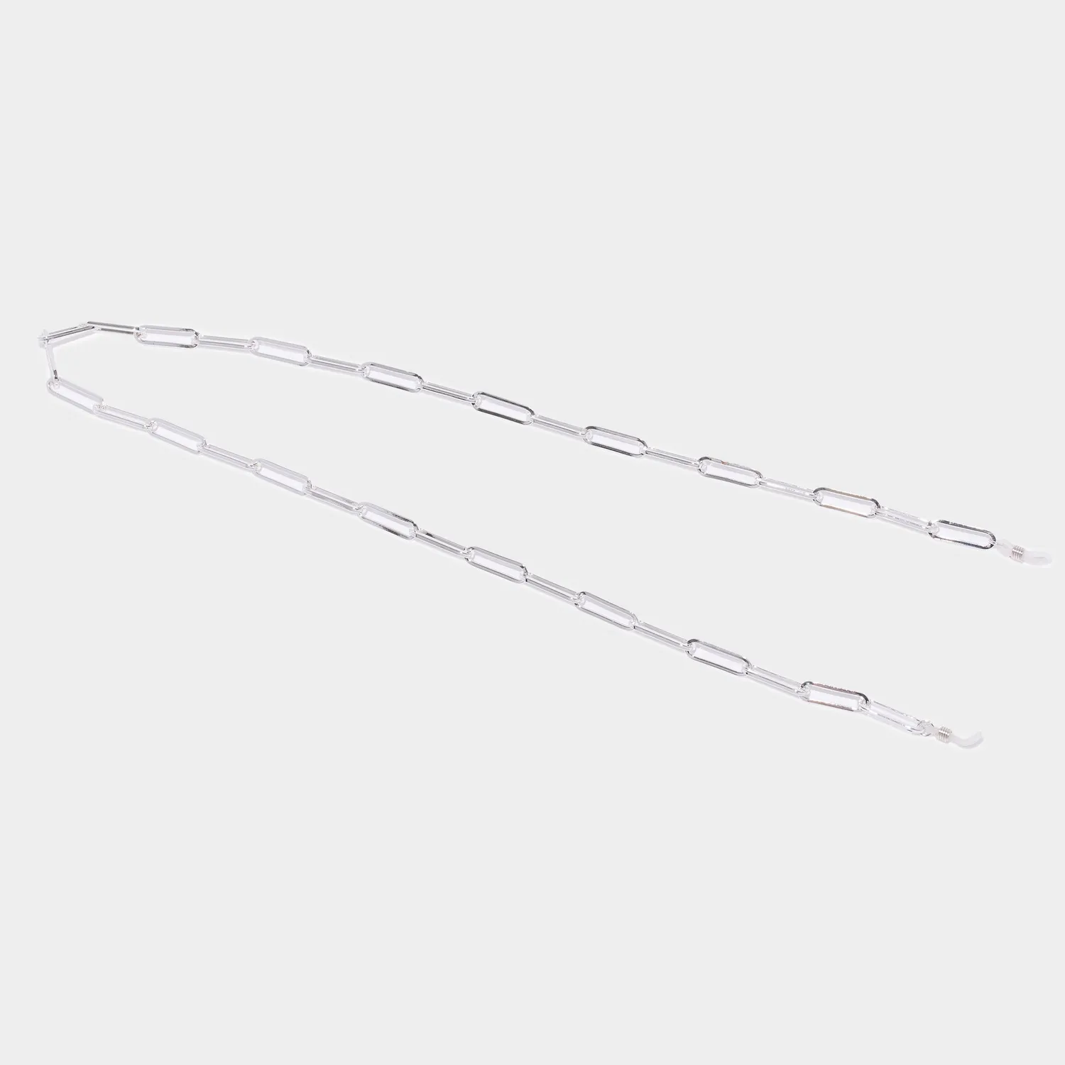 Le Specs Bold Link catenella occhiali argento metallo