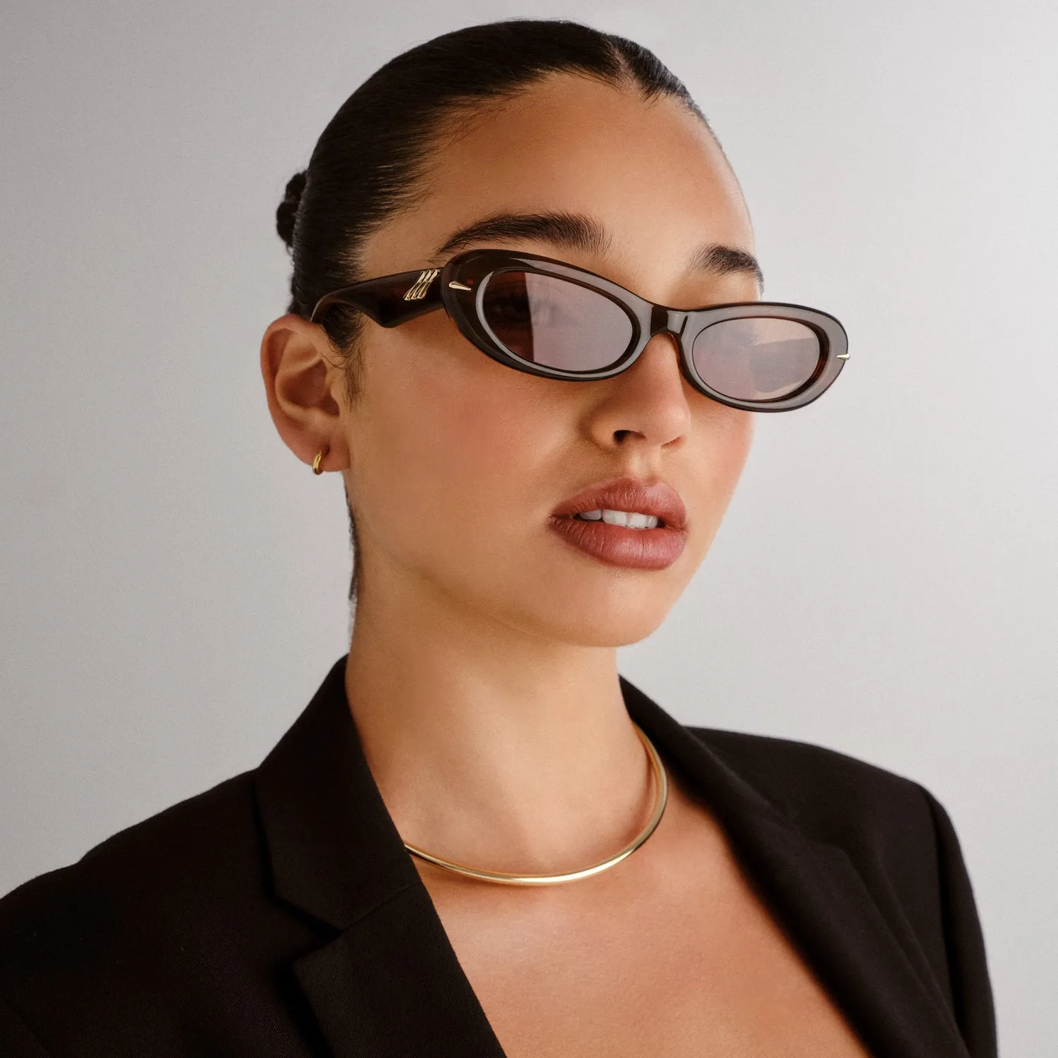 Le Specs Numero Uno occhiali da sole teak tartarugati