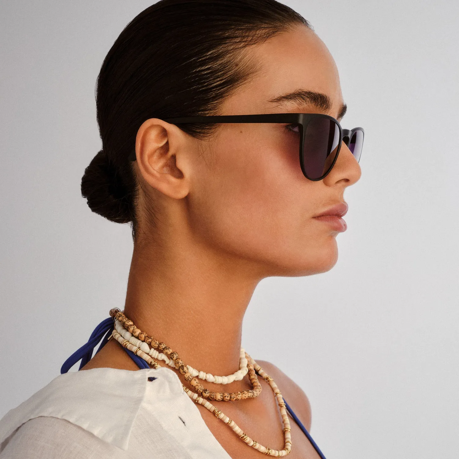 Le Specs Invincible occhiali da sole nero tondi