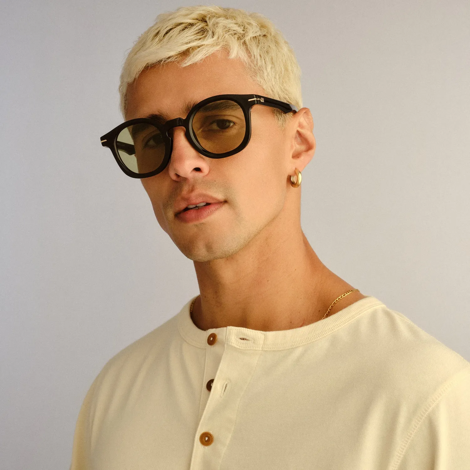 Le Specs Hoodwinked occhiali da sole black rotondi