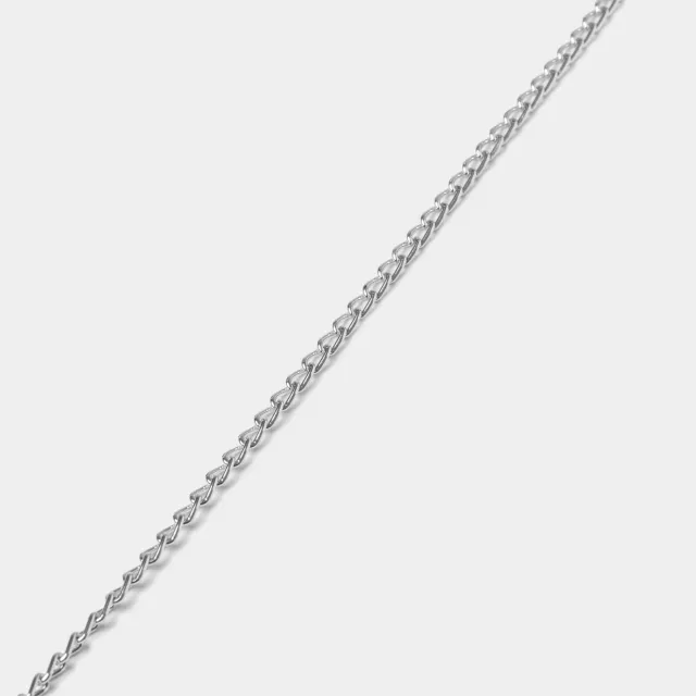 Le Specs Fine Neck Chain catenella argento