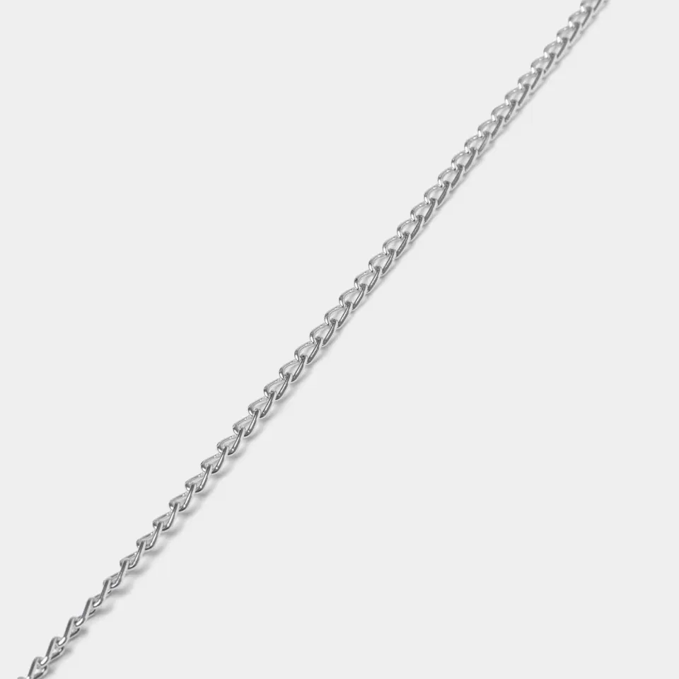 Le Specs Fine Neck Chain catenella argento