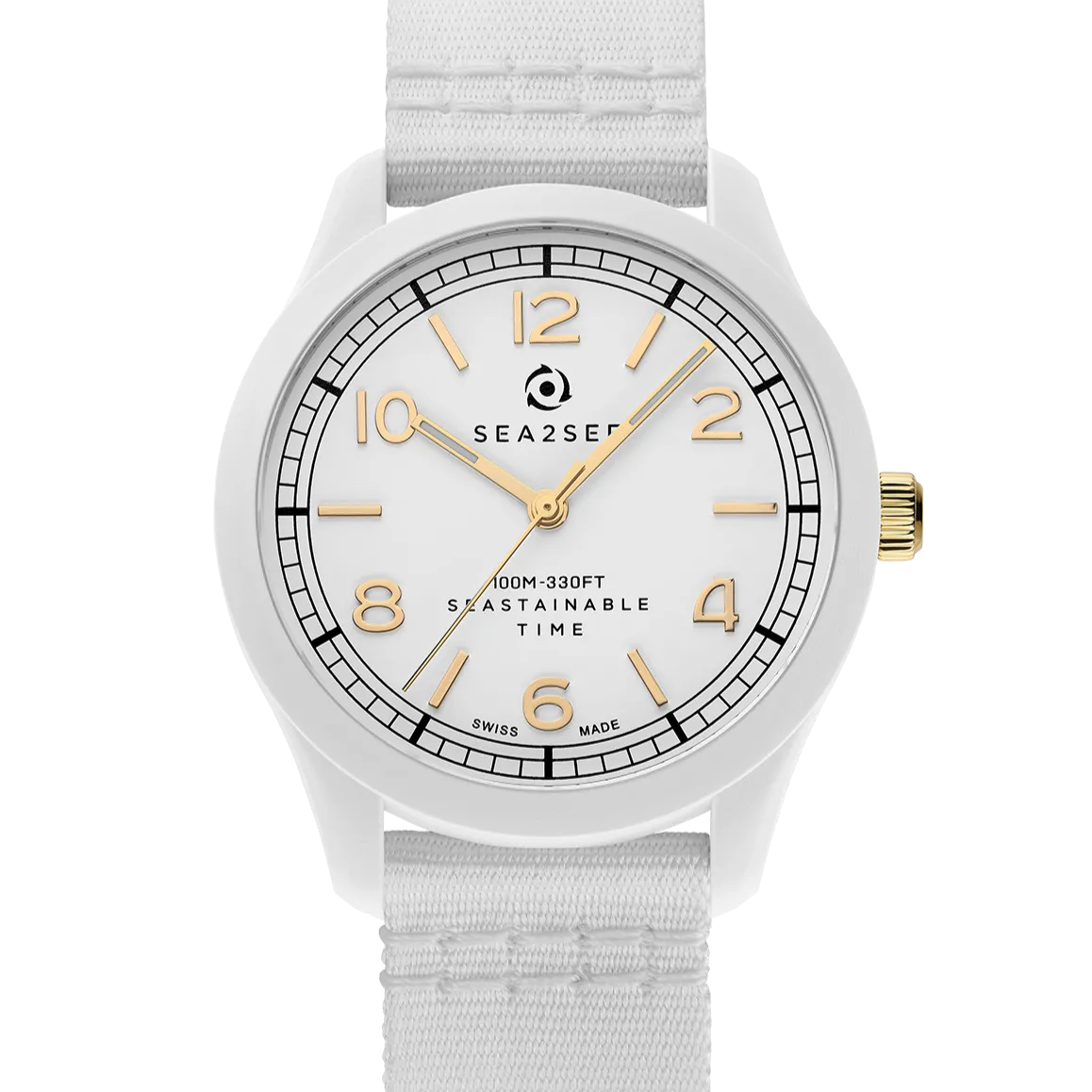Sea2See Bali 03 orologio 37 mm bianco