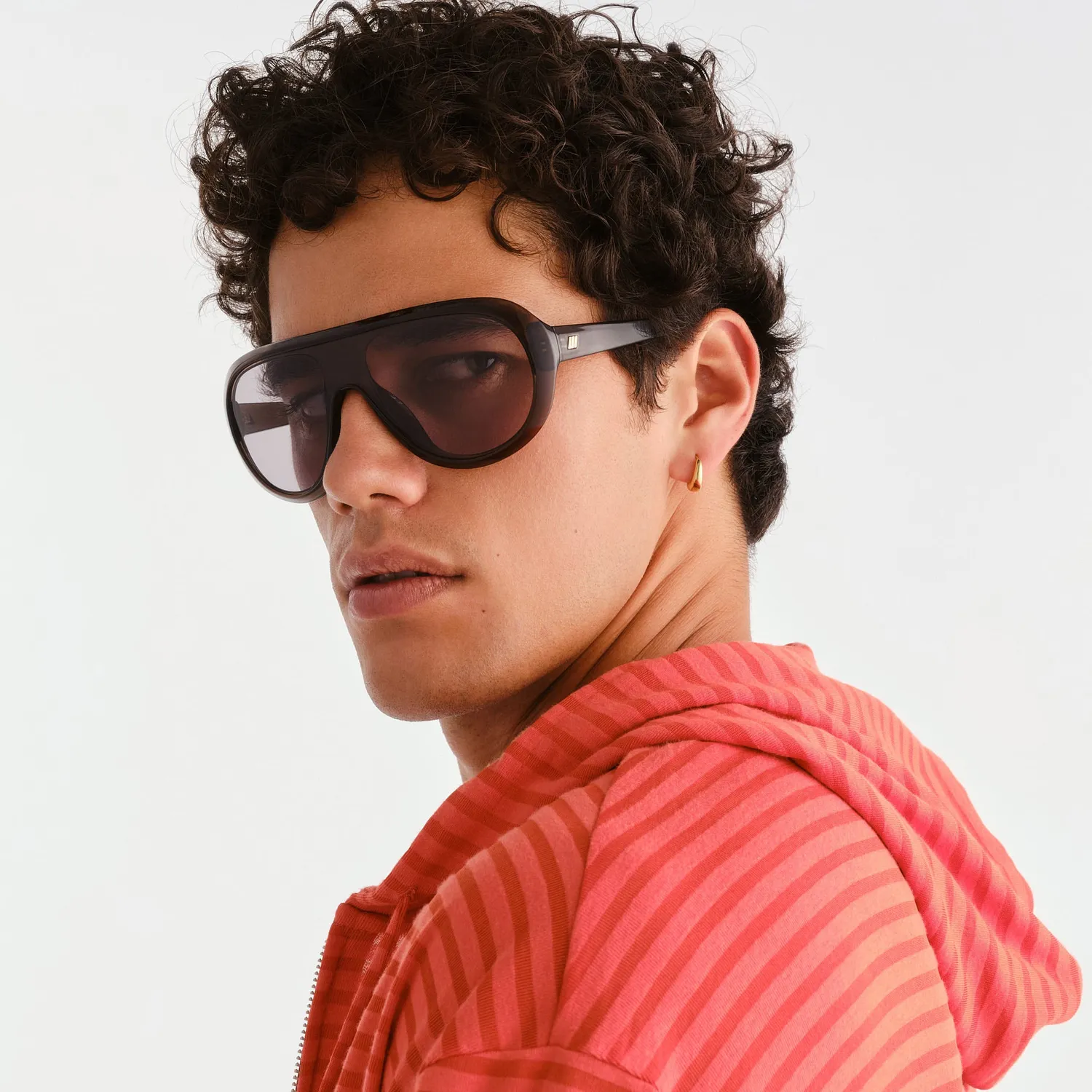 Le Specs Obsession occhiali da sole dark taupe smoke
