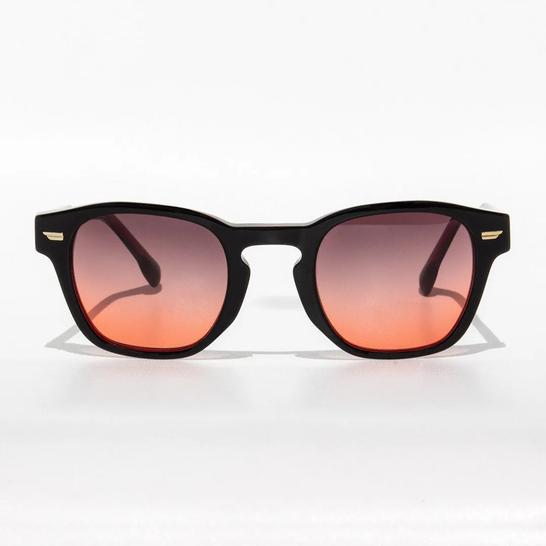 Hemmet Eclectic America occhiali da sole bicolore