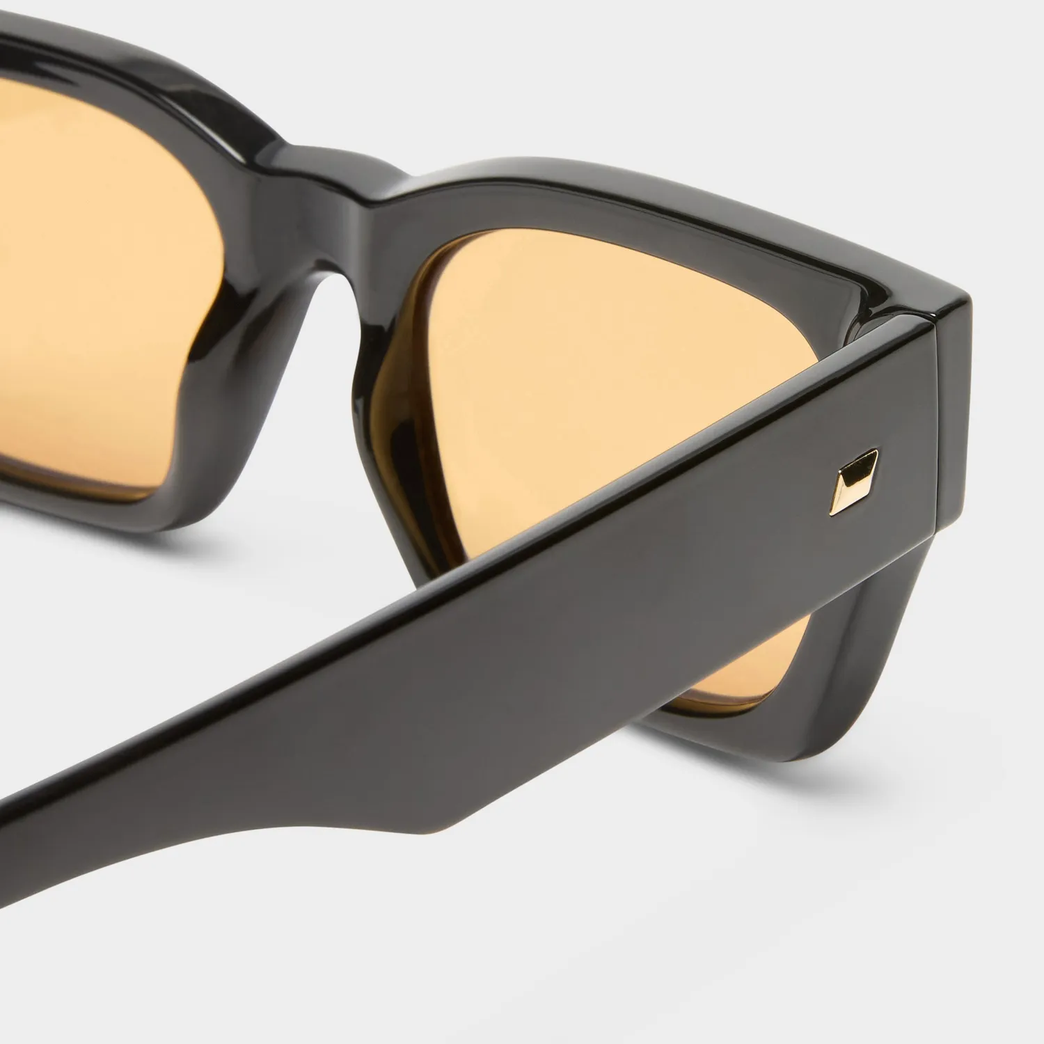 Le Specs Shmood occhiale da sole Black Amber Tint leggero