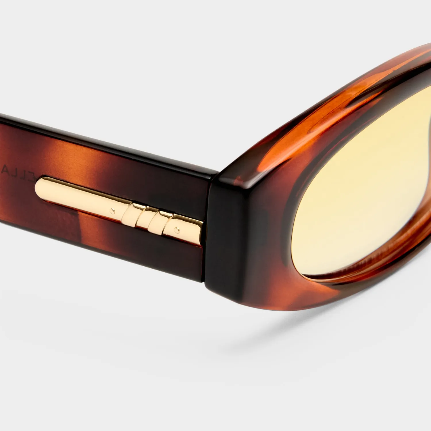 Le Specs Belladonna occhiali da sole toffee ovali