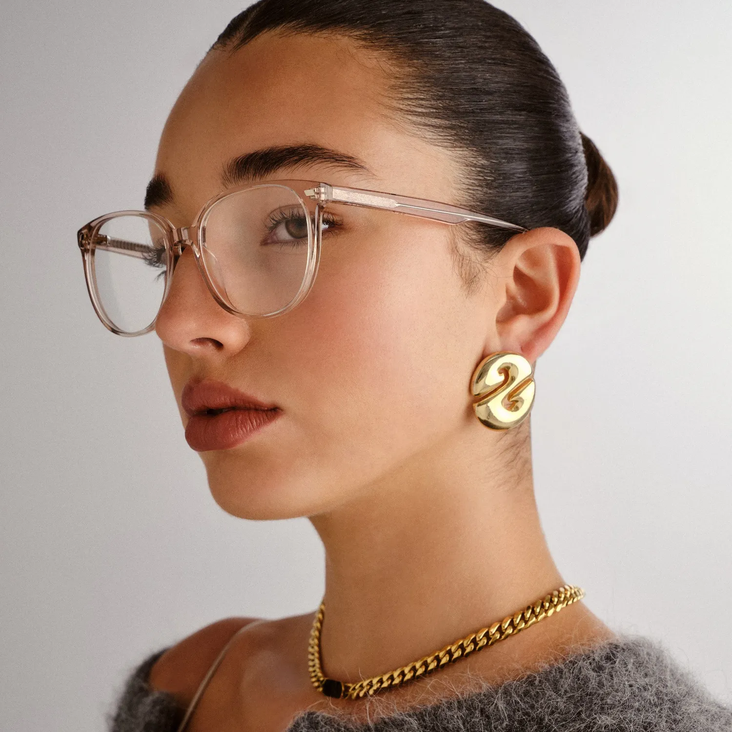 Le Specs Formentera montatura da vista rosewater