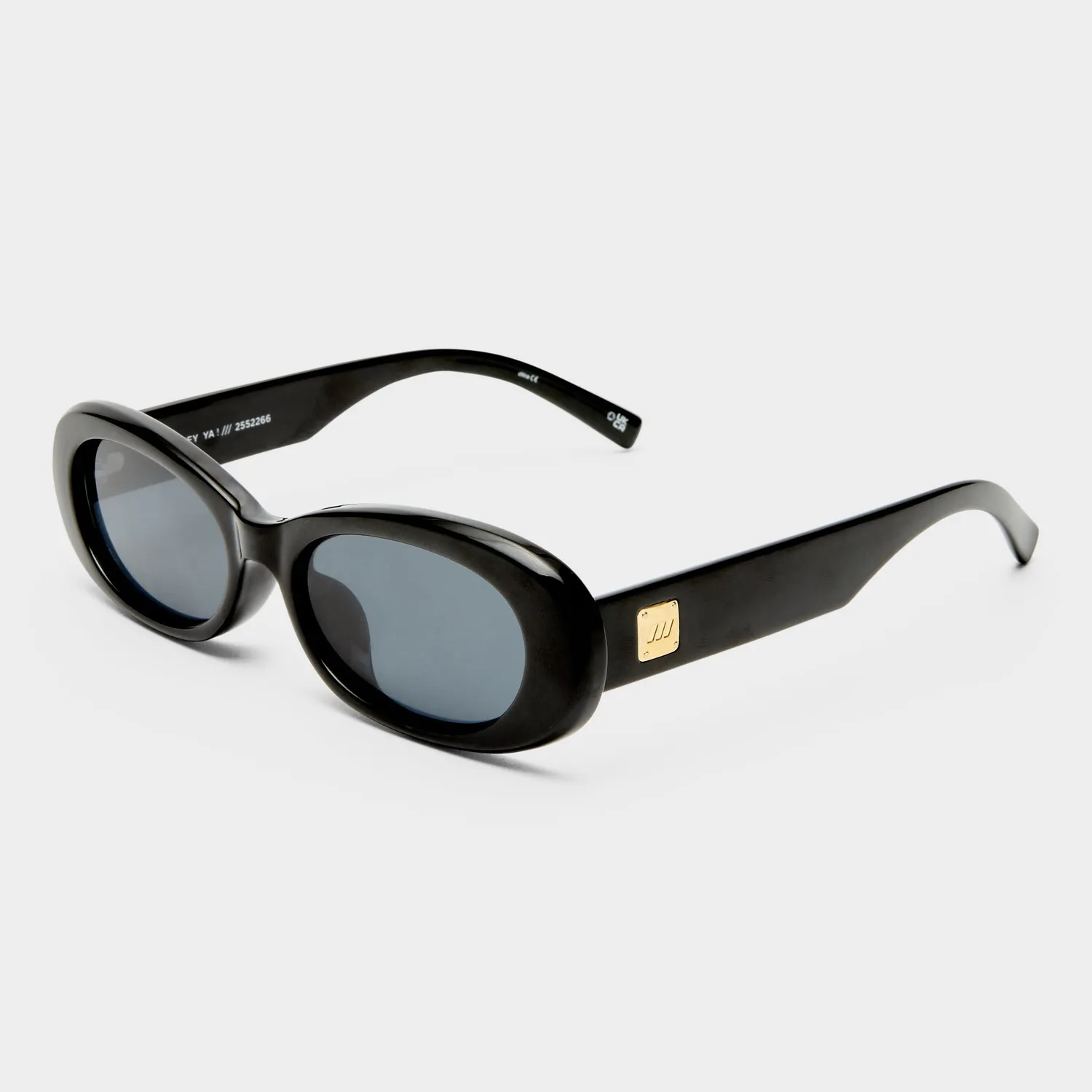 Le Specs Hey Ya + occhiali da sole nero vestibilità larga