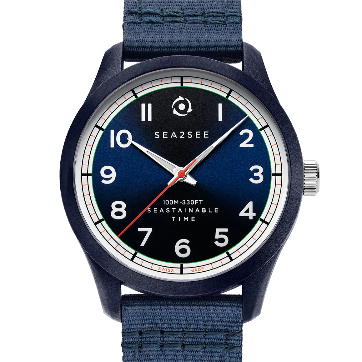Sea2see Montecarlo 03 orologio blu navy 41 mm