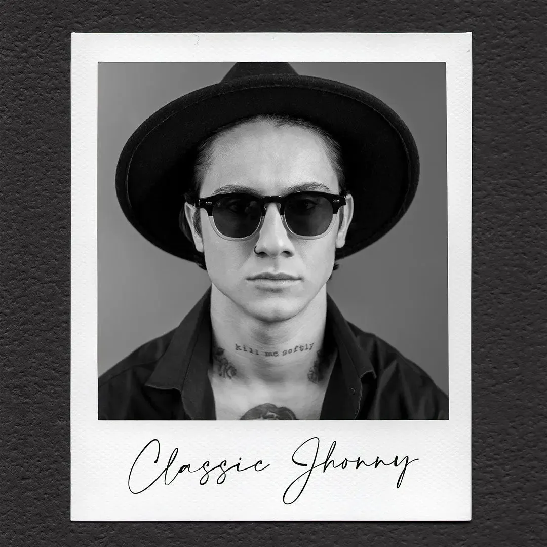 Hemmet HxA Classic Johnny occhiale da sole nero acetato