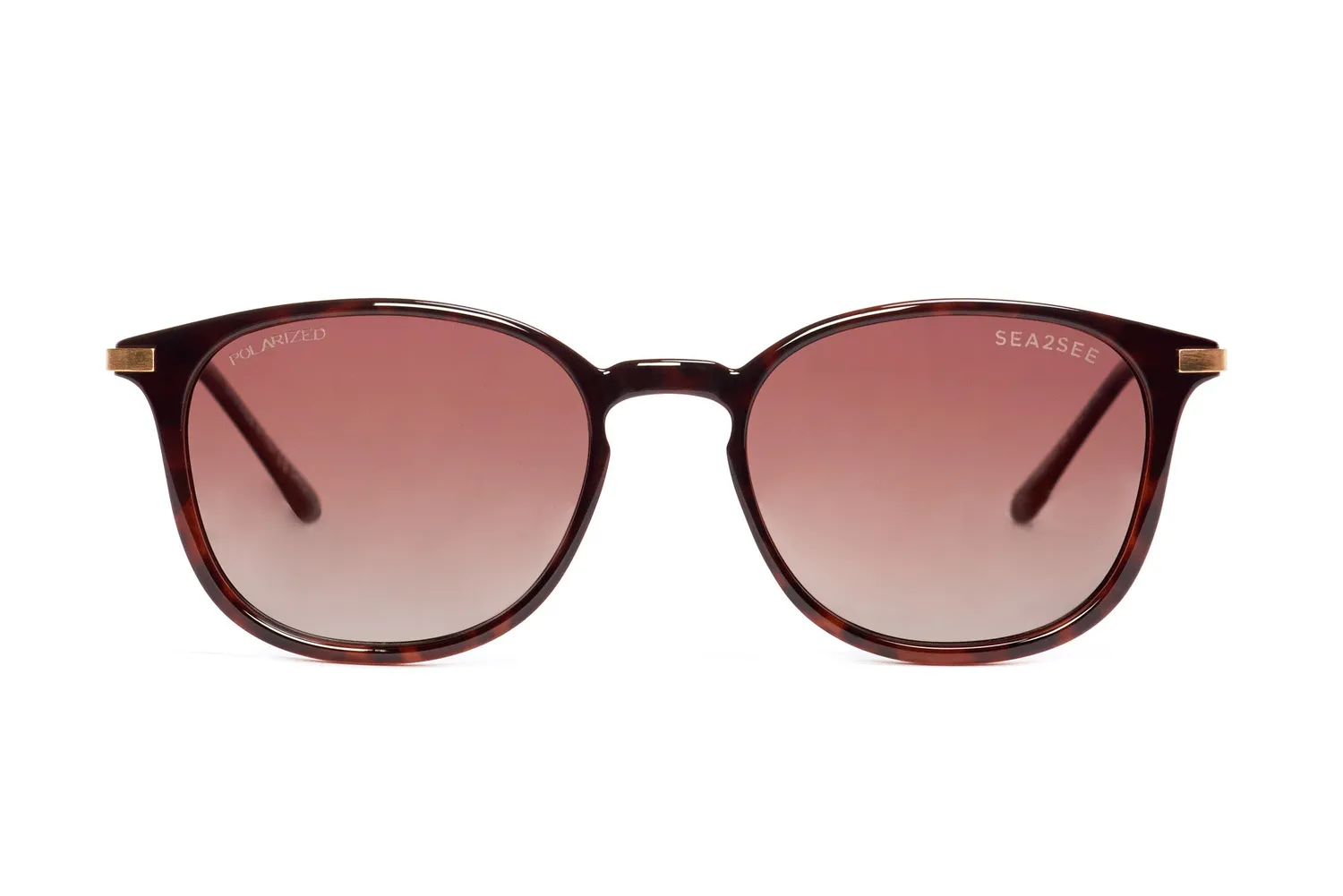 Sea2See Treviso Sun occhiale da sole havana verde G15 polar.