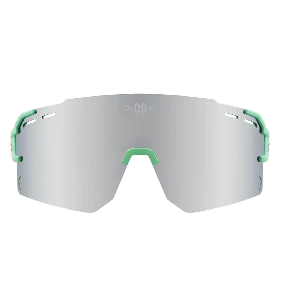 Bloovs Tromso Verde Silver Mirror occhiale da sole polarizzato