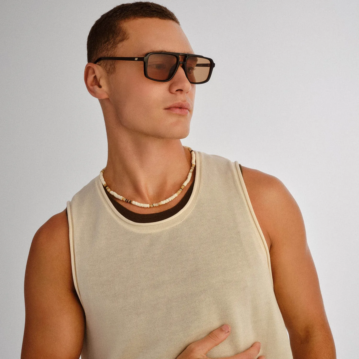 Le Specs Le Gars occhiali da sole neri aviatore
