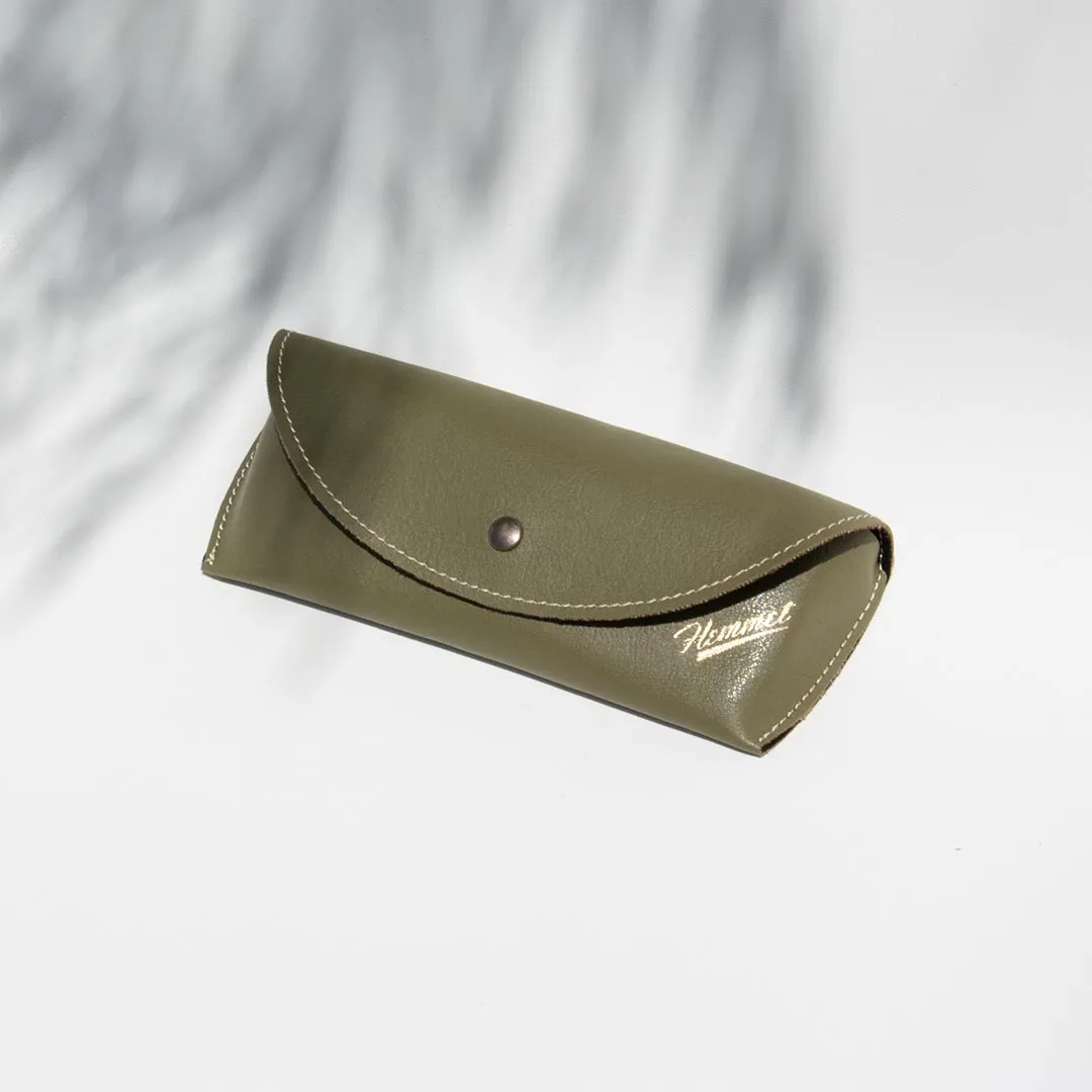 Hemmet Original Case custodia occhiali verde vegan