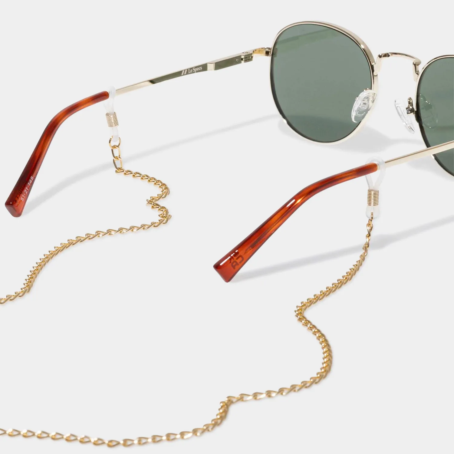 Le Specs Fine Neck Chain catenella occhiali oro