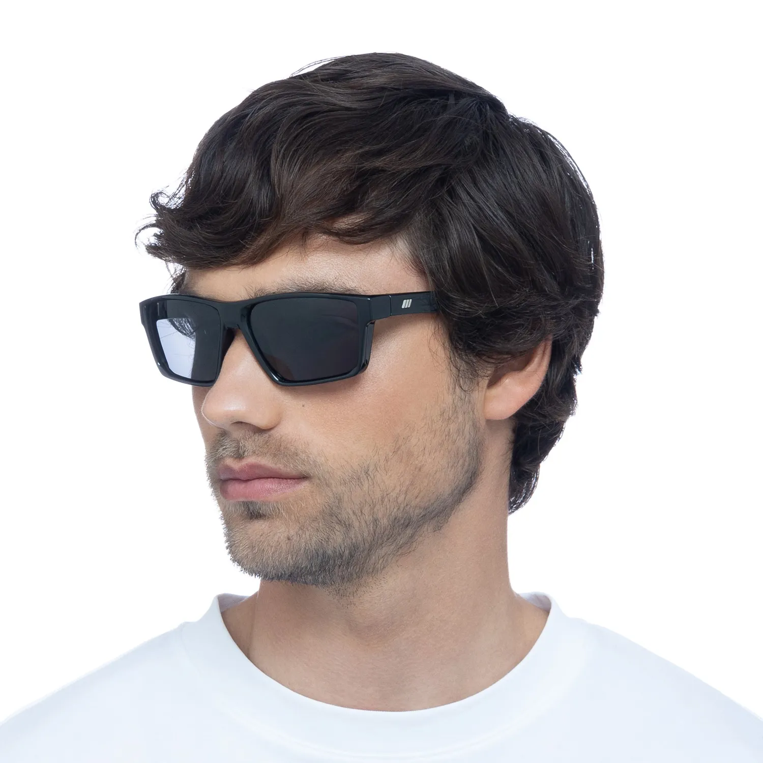 Le Specs Dauntless occhiali da sole neri avvolgenti