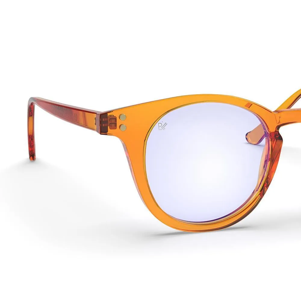 Hemmet America The Orleans B+ occhiali luce blu caramel TR90