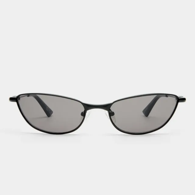 Le Specs Thorned occhiale da sole nero cat-eye