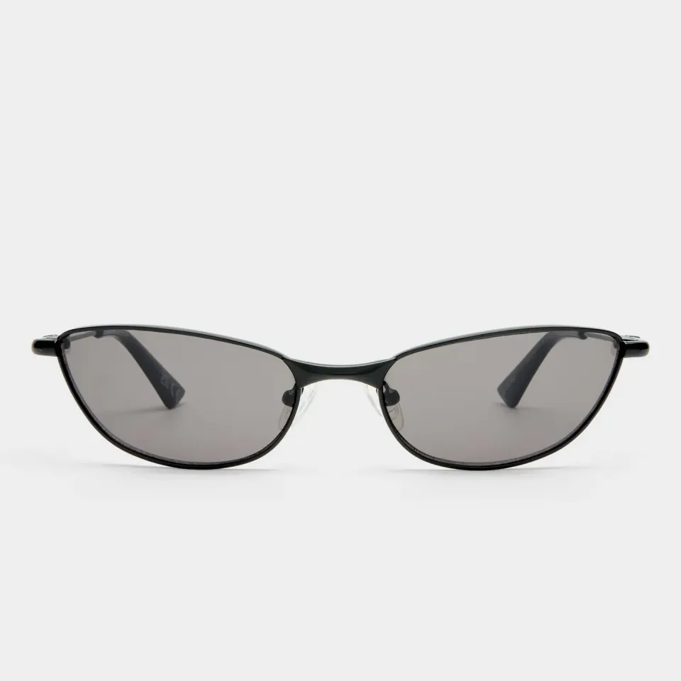 Le Specs Thorned occhiale da sole nero cat-eye
