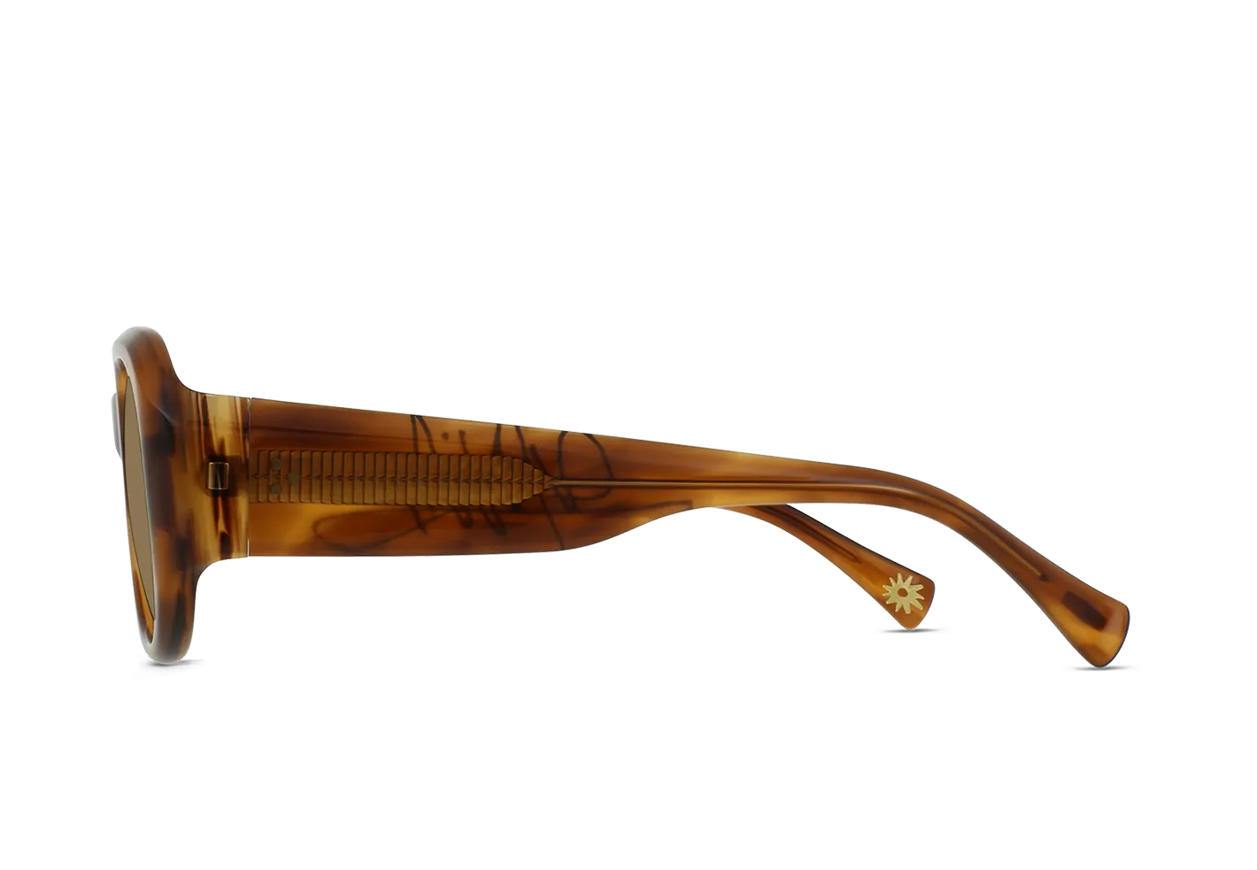 Raen Zouk Santa Fe Tortoise Aria occhiali da sole 53 oversize