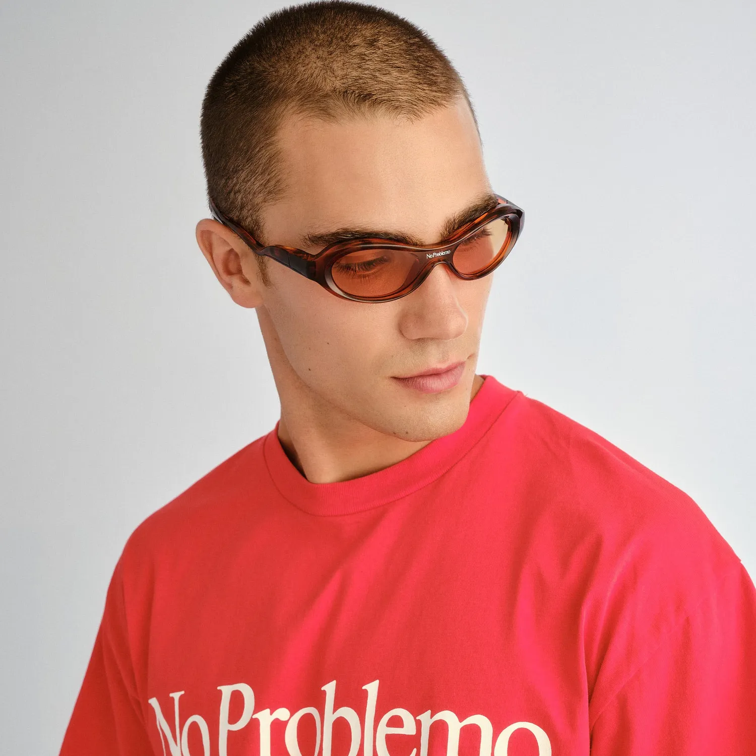 Le Specs Vortex Deux occhiale da sole tartarugato giallo