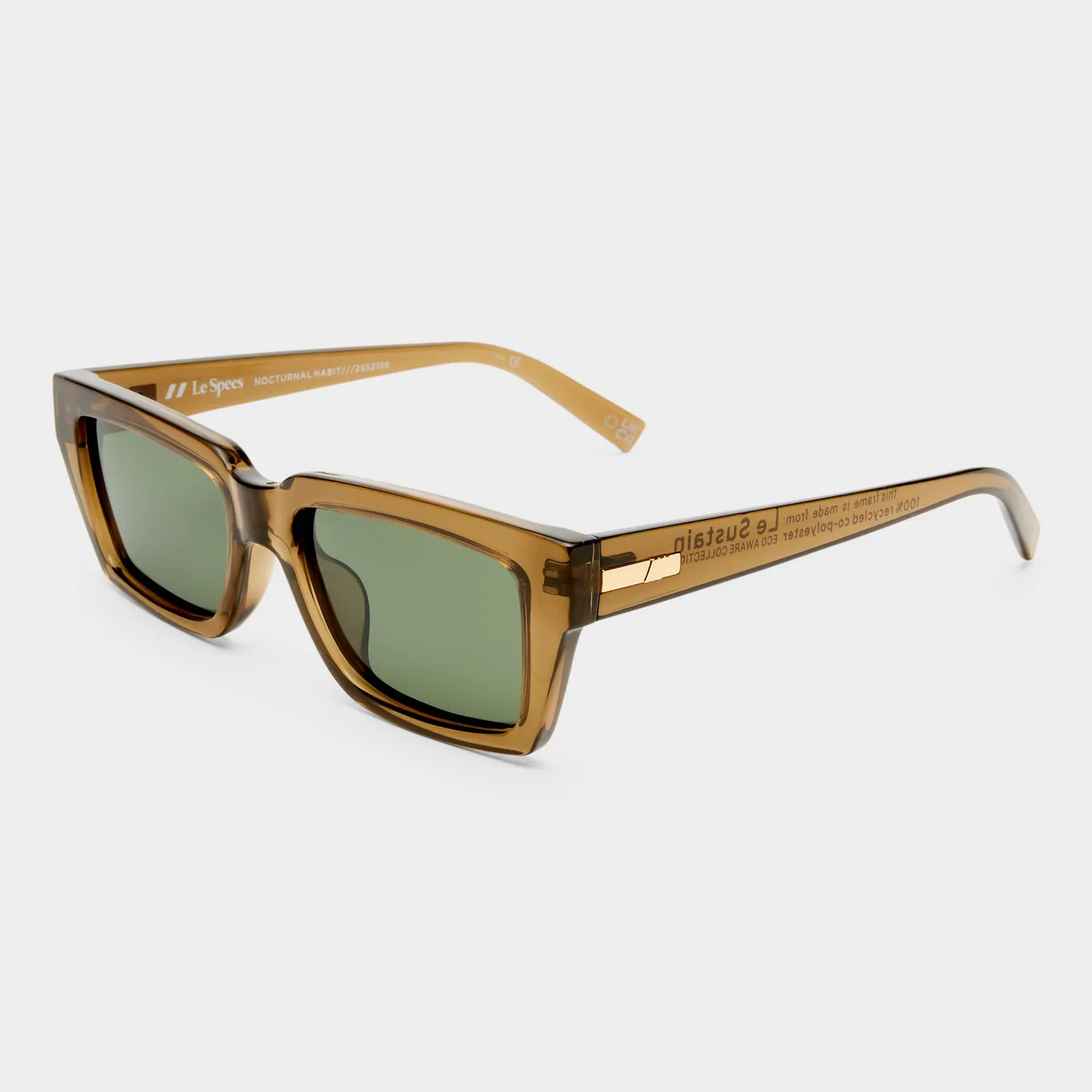 Le Specs Nocturnal Habit occhiali da sole umber polarizzati