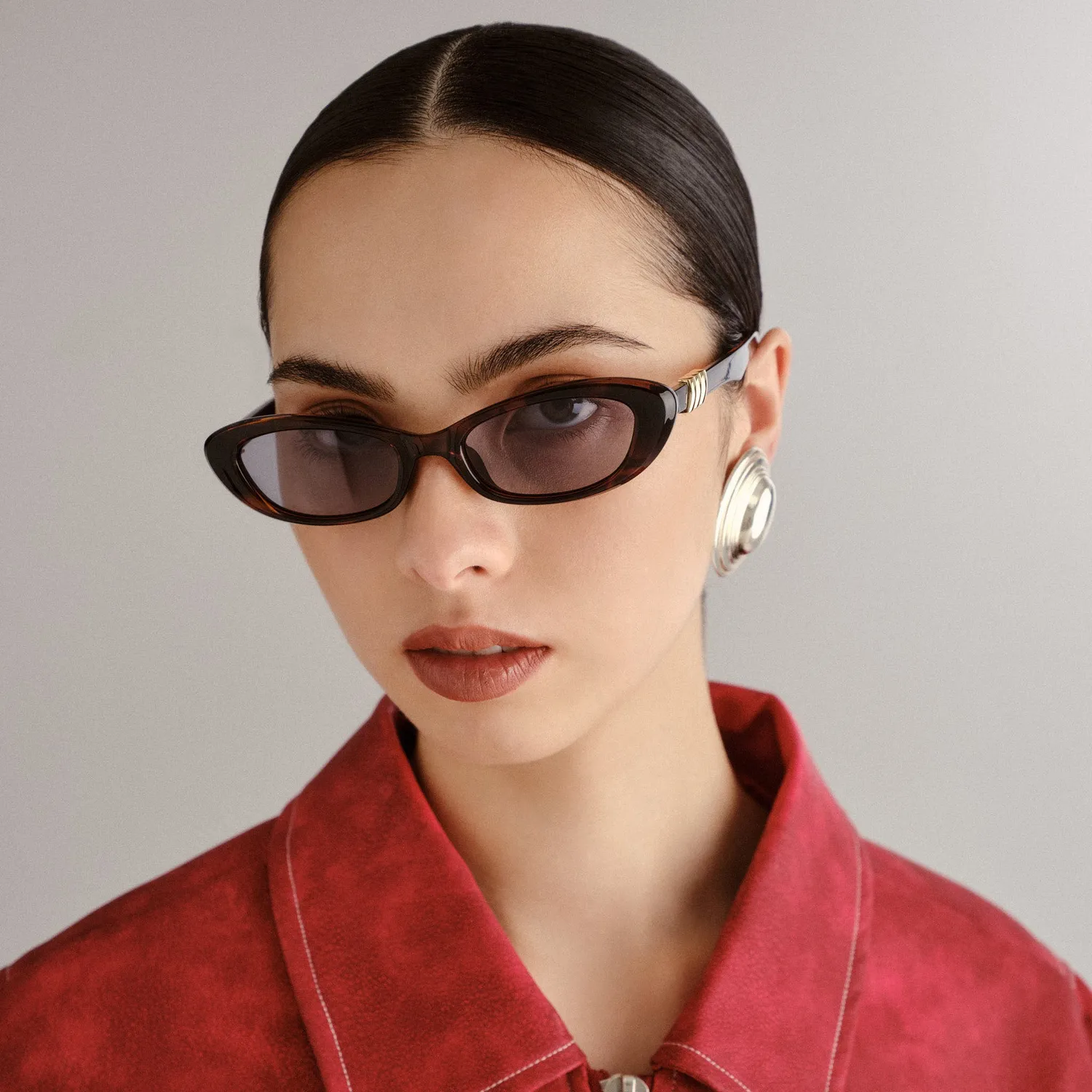 Le Specs The Whisperer occhiali da sole dark tort cat-eye