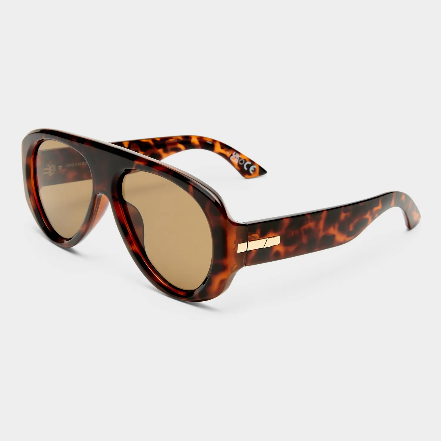 Le Specs Dream Boat occhiale da sole tartarugato aviatore