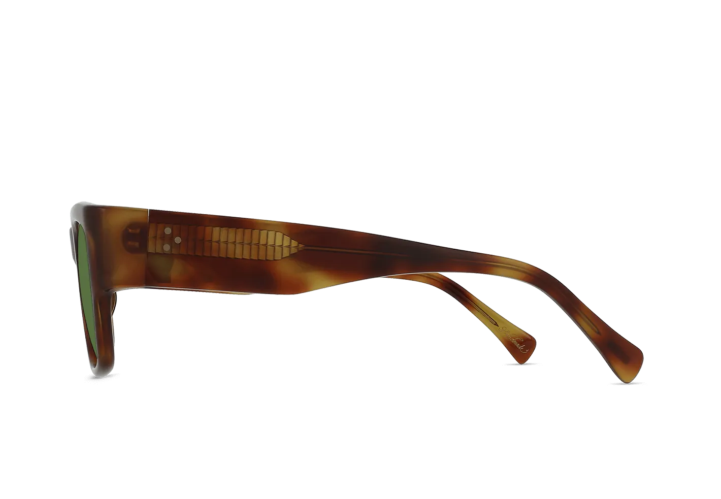 Raen Rufio 55 occhiale da sole Moab Tortoise verde