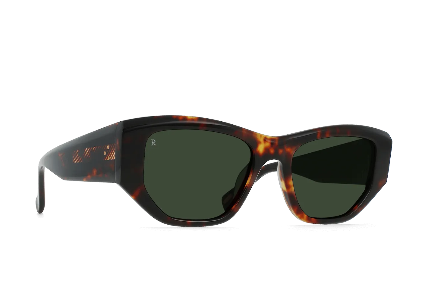 Raen Ynez Ristretto occhiale sole tartarugato 54